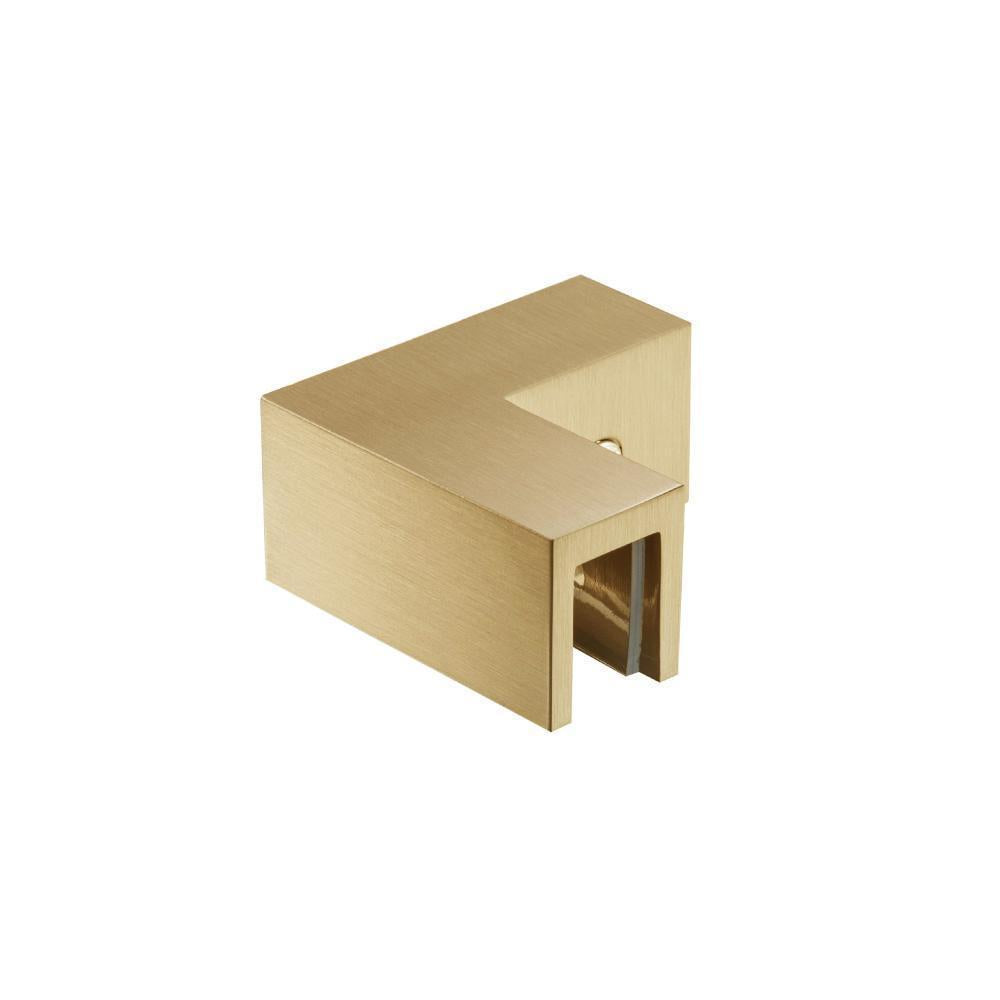 Flusso 10.GGC.4016 90 Degree Glass to Glass Sleeve Over Clamp