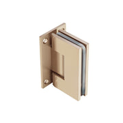 Flusso 90° Heavy Duty Wall-to-Glass Shower Door Hinge, Self-Centering – 10.WGH.5016