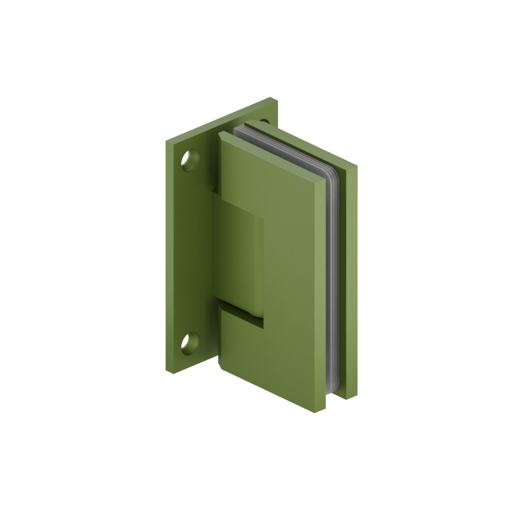 Flusso 90° Heavy Duty Wall-to-Glass Shower Door Hinge, Self-Centering – 10.WGH.5016