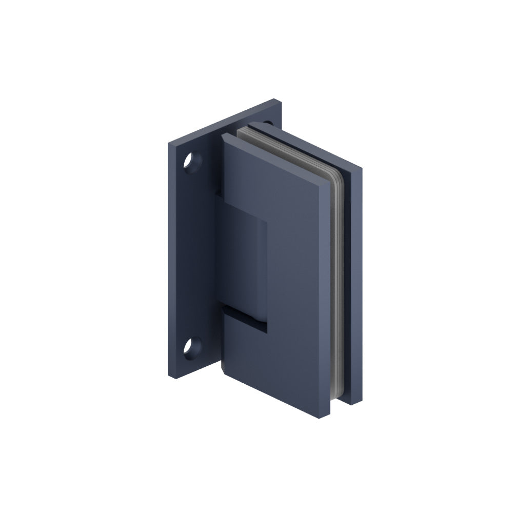 Flusso 90° Heavy Duty Wall-to-Glass Shower Door Hinge, Self-Centering – 10.WGH.5016