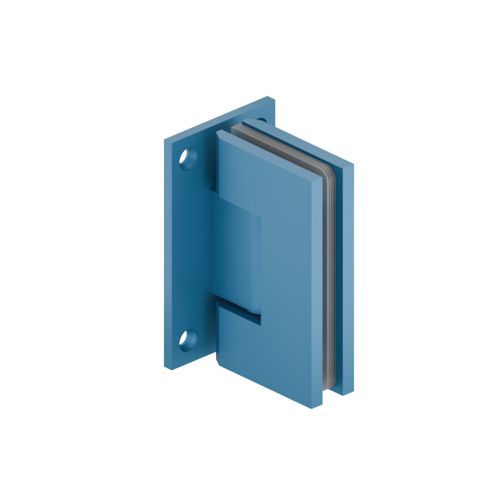 Flusso 90° Heavy Duty Wall-to-Glass Shower Door Hinge, Self-Centering – 10.WGH.5016