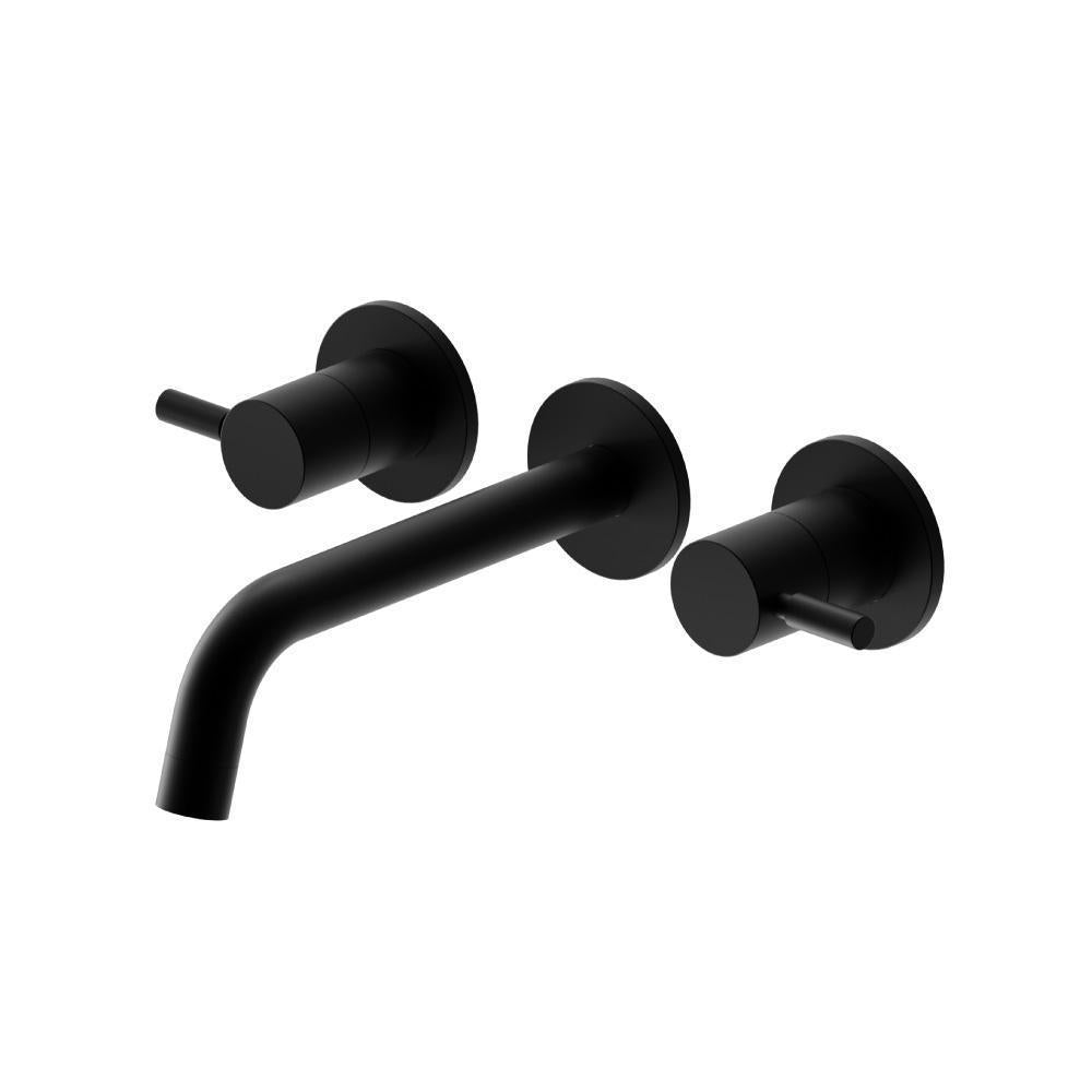 Flusso 100.1950 Two Handle Wall Mounted Bathroom Faucet