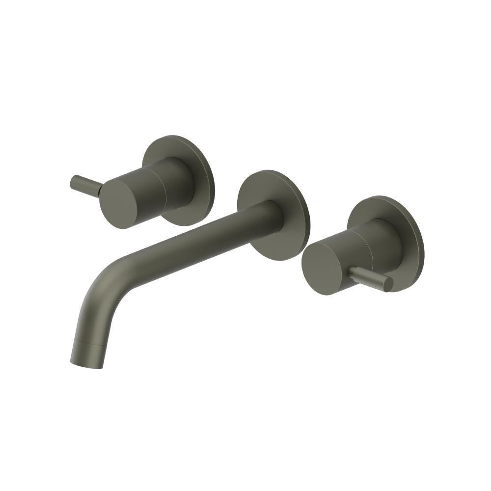 Flusso 100.1950 Two Handle Wall Mounted Bathroom Faucet