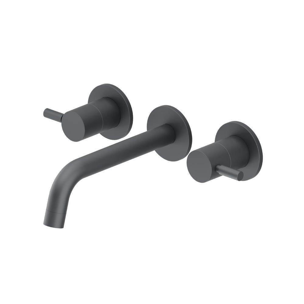 Flusso 100.1950 Two Handle Wall Mounted Bathroom Faucet