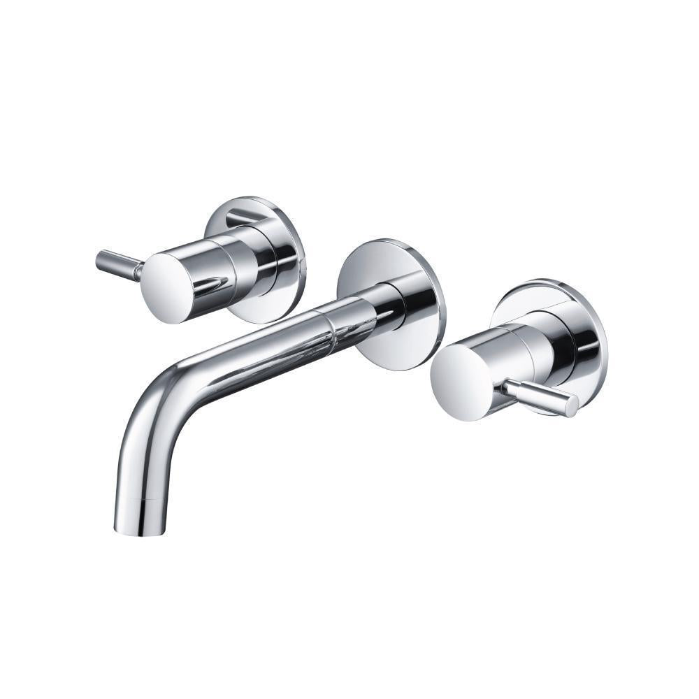 Flusso 100.2450T Trim For Two Handle Wall Mounted Tub Filler