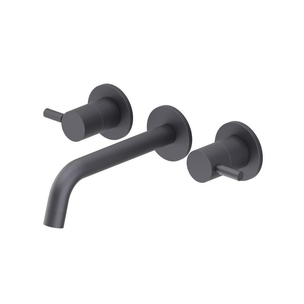 Flusso 100.2450 Two Handle Wall Mounted Tub Filler