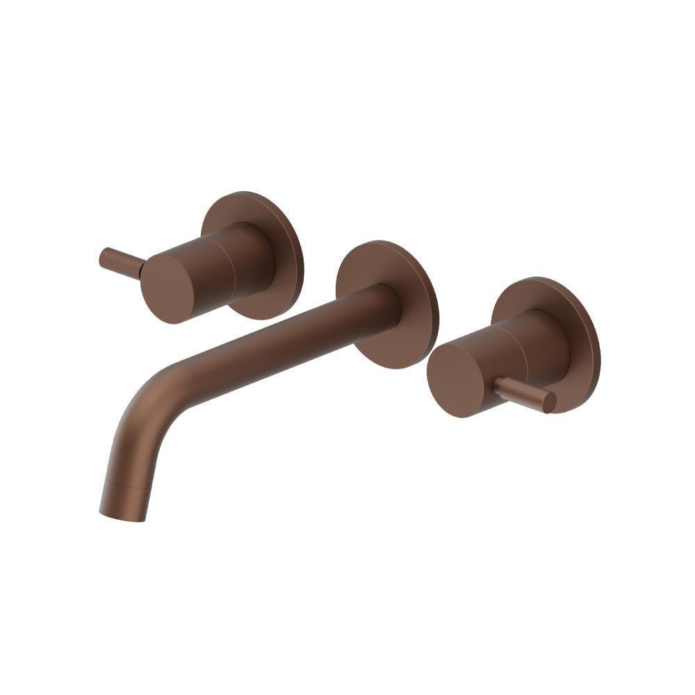Flusso 100.2450 Two Handle Wall Mounted Tub Filler