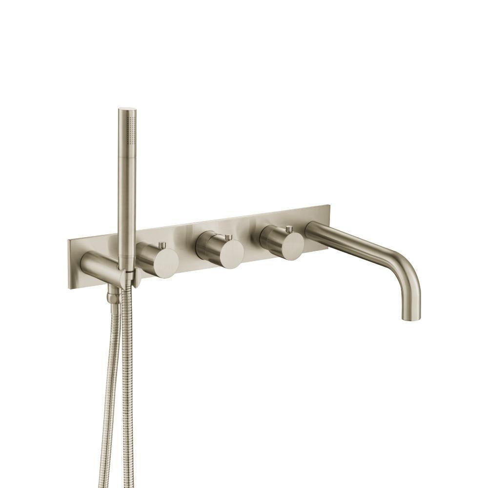Flusso 100.2691 Wall Mount Tub Filler With Hand Shower