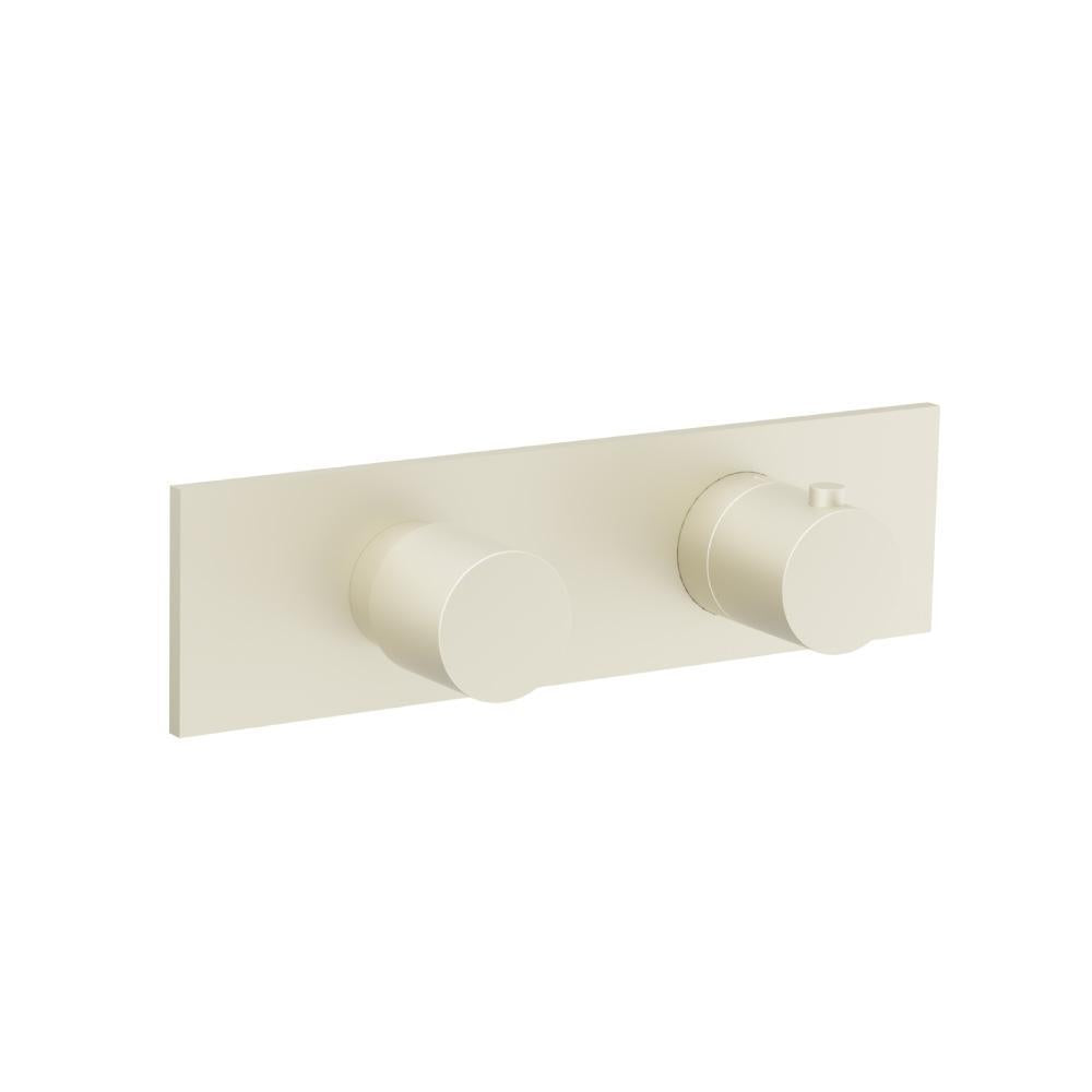 Flusso 100.2693 3/4" Horizontal Thermostatic Shower Valve & Trim - 1 Ouptut