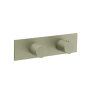 Flusso 100.2705 3/4" Horizontal Thermostatic Shower Valve & Trim - 3 Output