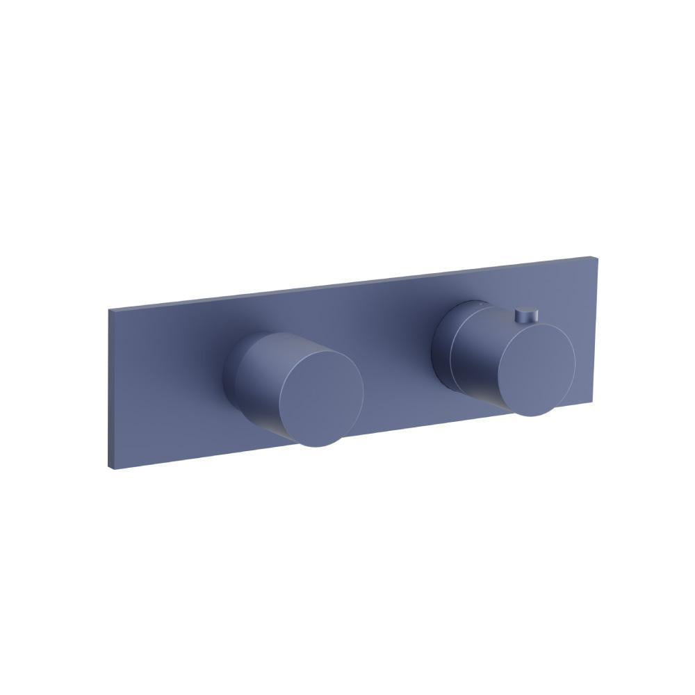 Flusso 100.2705 3/4" Horizontal Thermostatic Shower Valve & Trim - 3 Output
