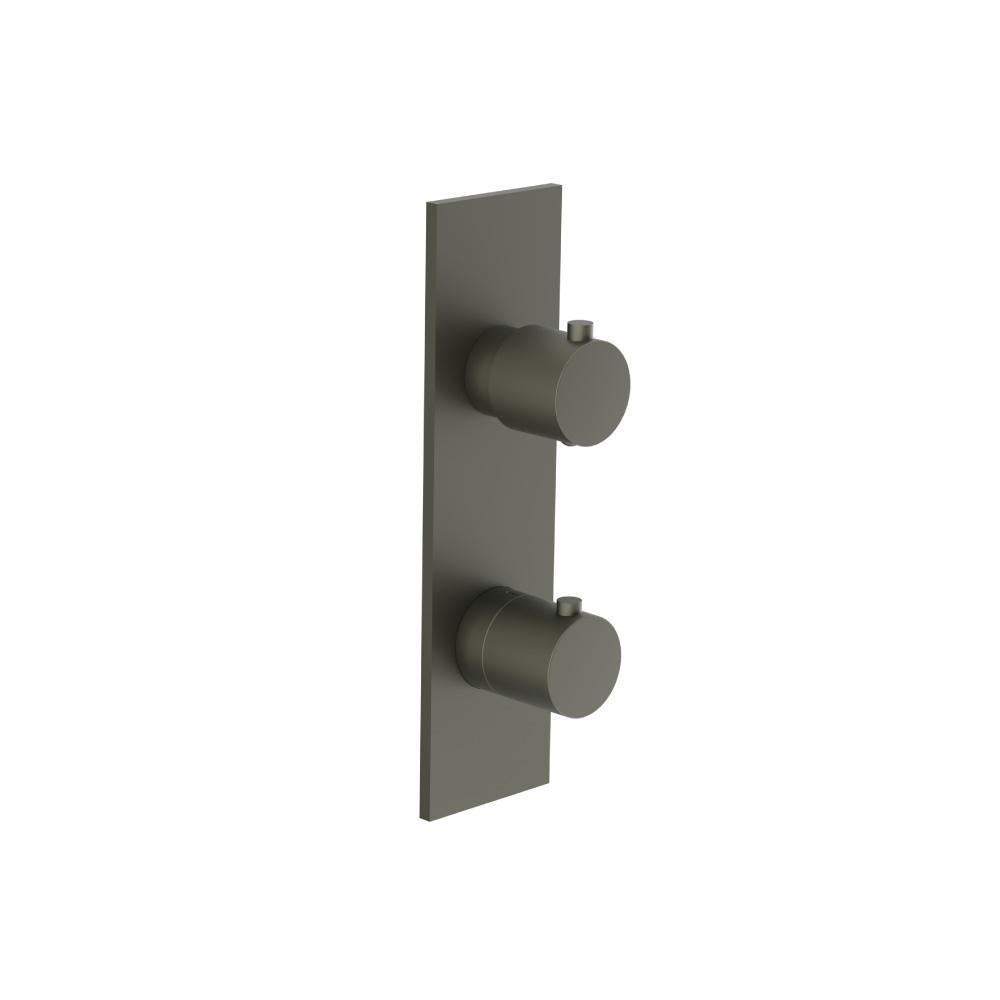 Flusso 100.2740 3/4" Thermostatic Shower Valve & Trim - 2-Output