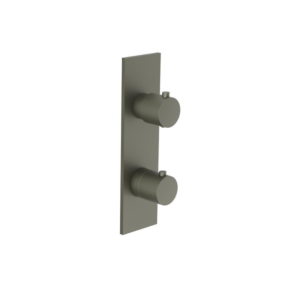 Flusso 100.2740 3/4" Thermostatic Shower Valve & Trim - 2-Output