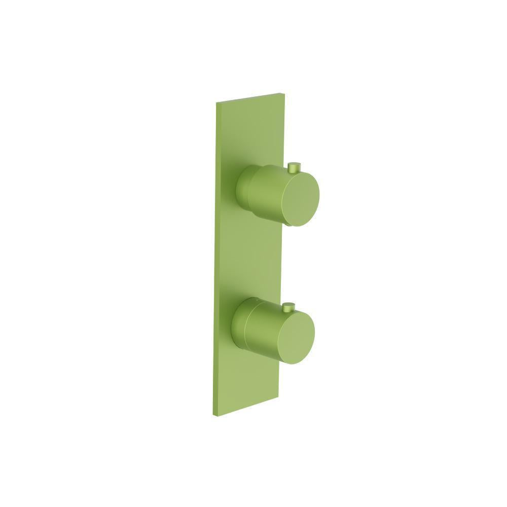 Flusso 100.2740 3/4" Thermostatic Shower Valve & Trim - 2-Output