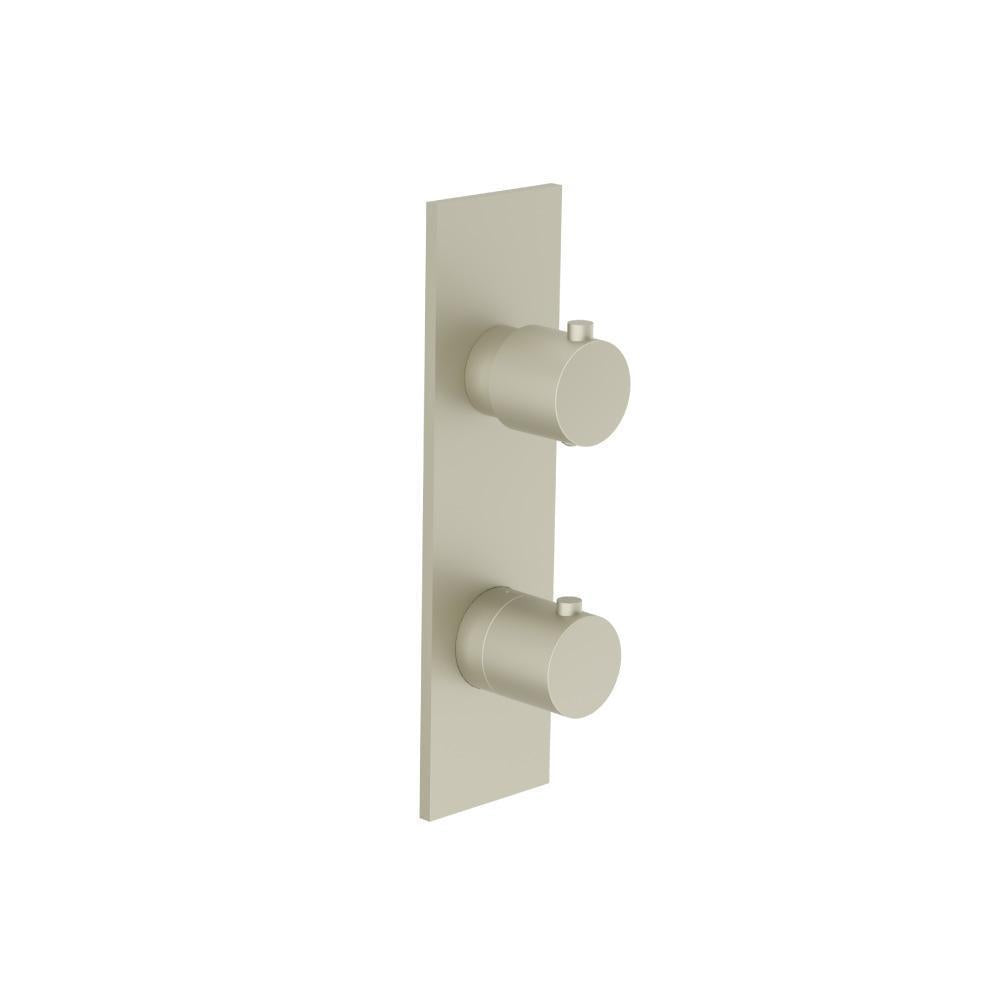 Flusso 100.2740 3/4" Thermostatic Shower Valve & Trim - 2-Output