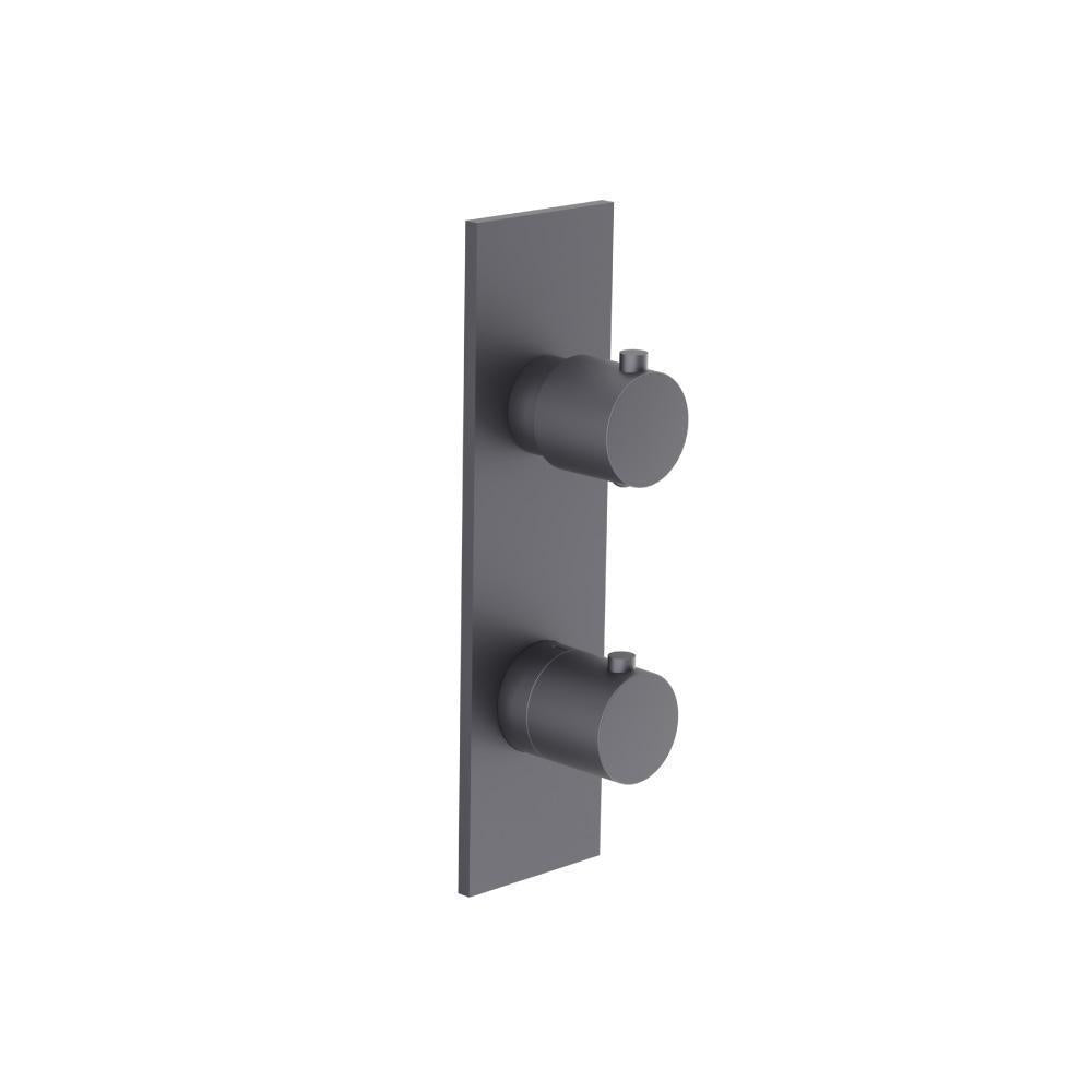 Flusso 100.2780 3/4" Thermostatic Shower Valve & Trim - 3-Output