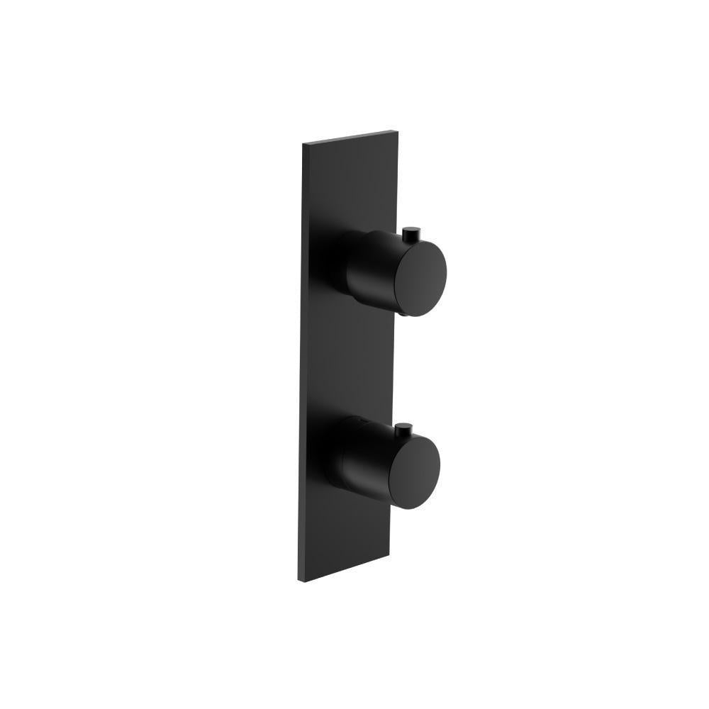 Flusso 100.2780 3/4" Thermostatic Shower Valve & Trim - 3-Output