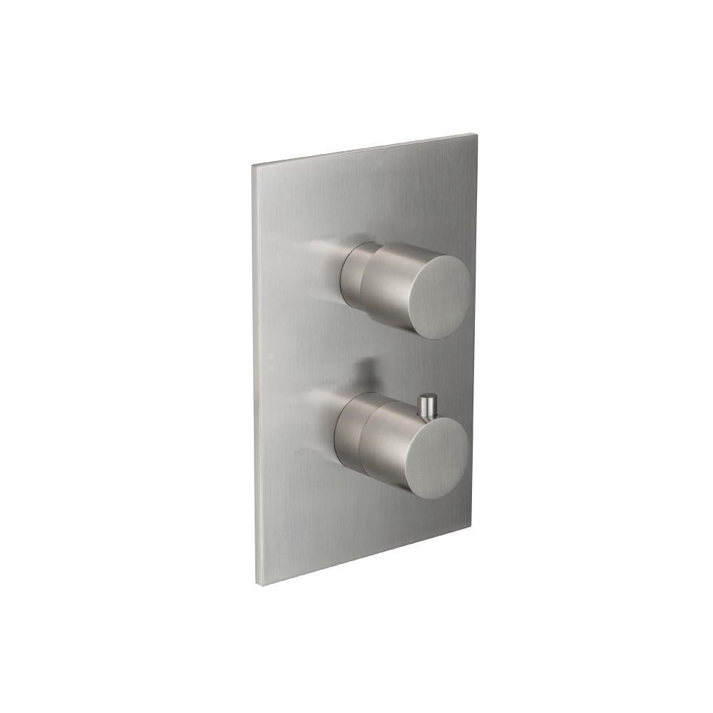 Flusso 100.4420 3/4 " Thermostatic Valve & Trim - With 2-Way Diverter - 2 Output