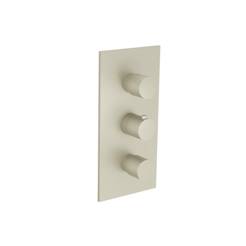Flusso 100.4401 3/4" Thermostatic Valve and Trim - 2 Outputs
