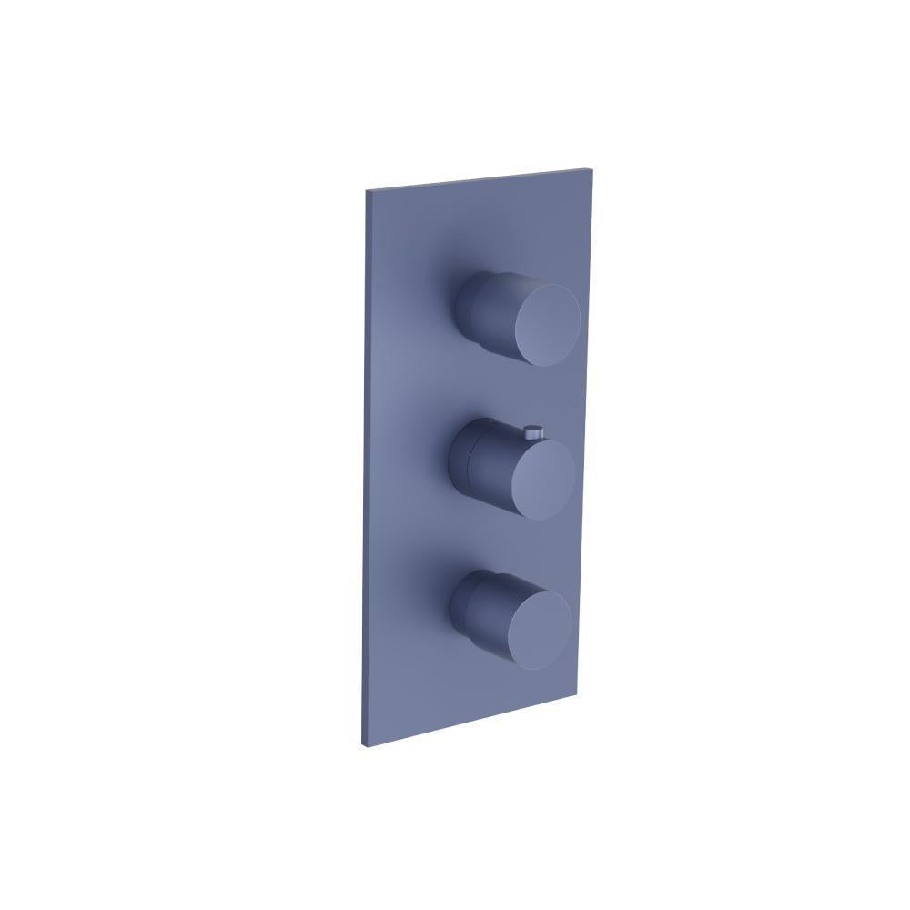 Flusso 100.4401 3/4" Thermostatic Valve and Trim - 2 Outputs