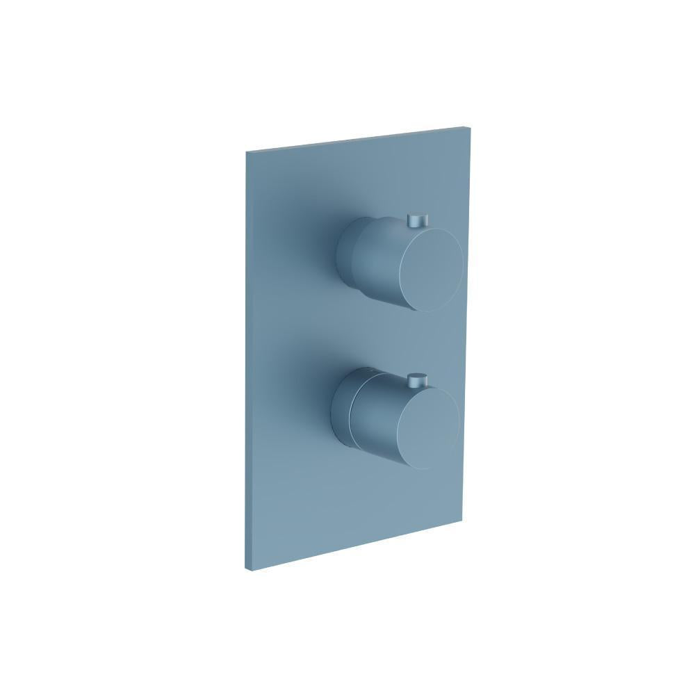 Flusso 100.4420 3/4 " Thermostatic Valve & Trim - With 2-Way Diverter - 2 Output