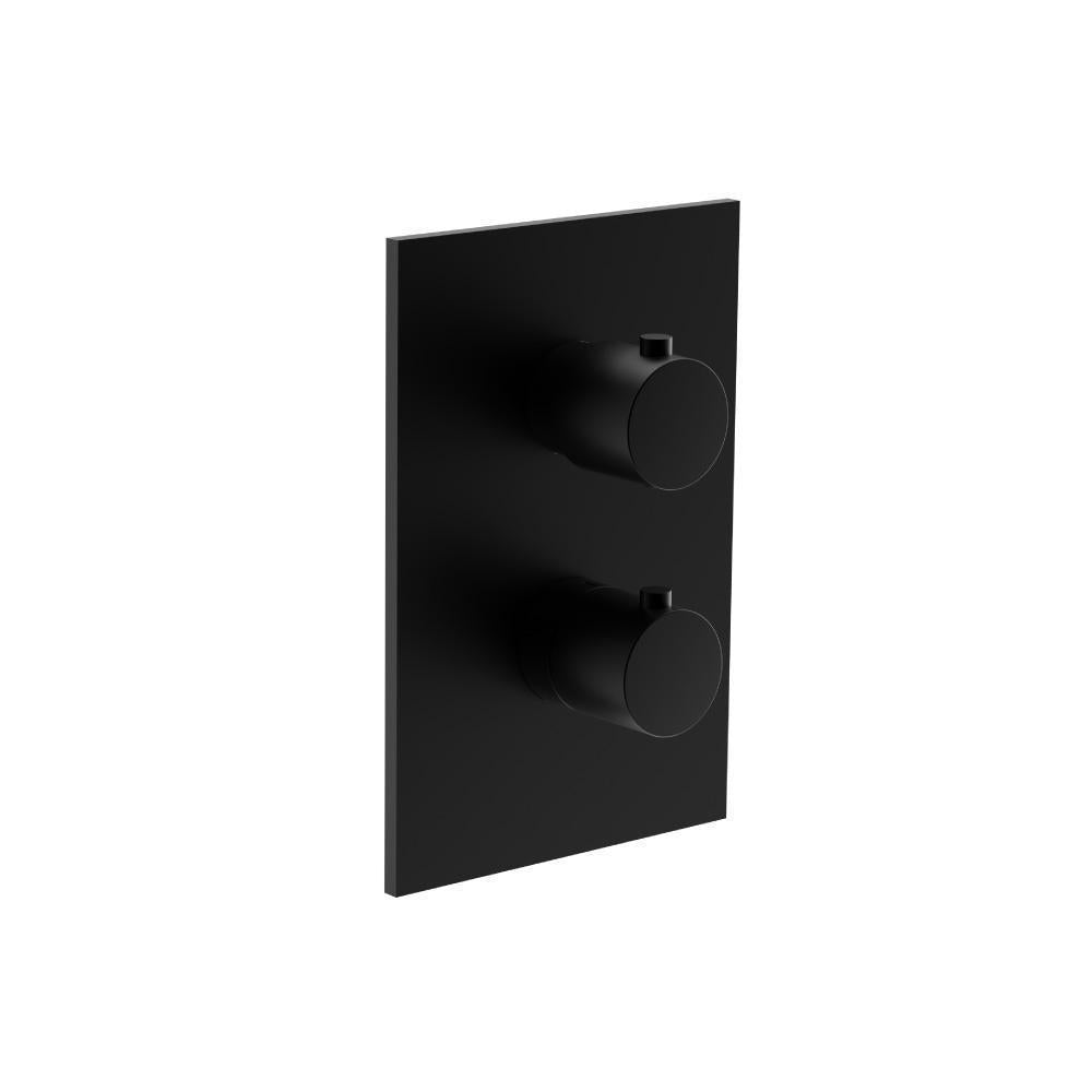 Flusso 100.4420 3/4 " Thermostatic Valve & Trim - With 2-Way Diverter - 2 Output