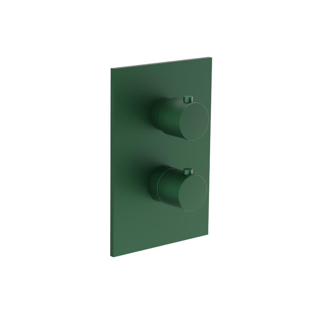 Flusso 100.4420 3/4 " Thermostatic Valve & Trim - With 2-Way Diverter - 2 Output