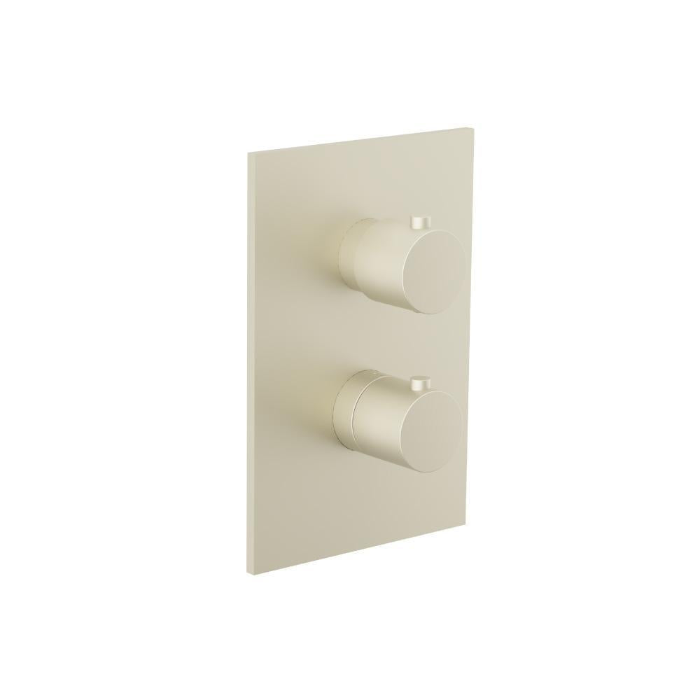 Flusso 100.4420 3/4 " Thermostatic Valve & Trim - With 2-Way Diverter - 2 Output
