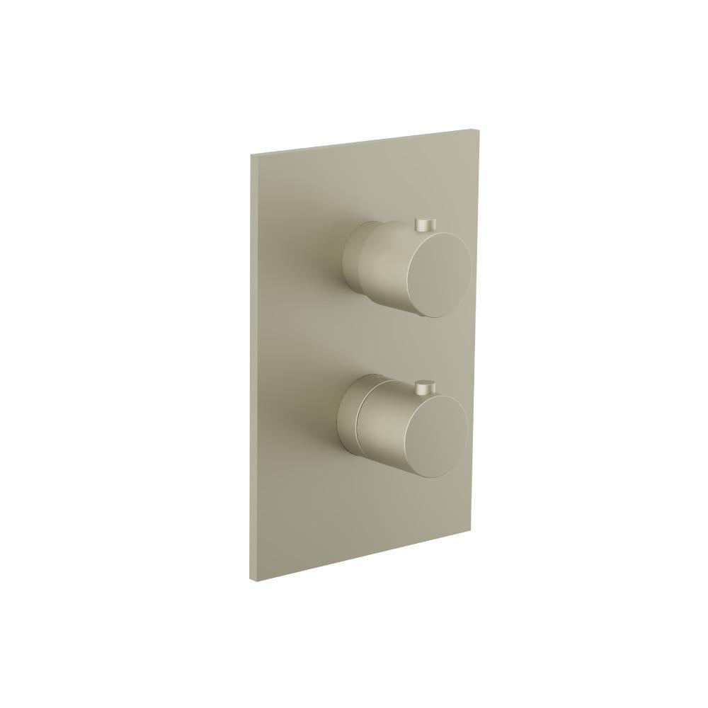 Flusso 100.4420 3/4 " Thermostatic Valve & Trim - With 2-Way Diverter - 2 Output