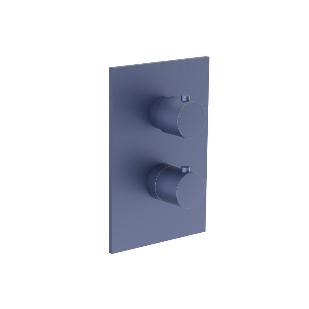 Flusso 100.4420 3/4 " Thermostatic Valve & Trim - With 2-Way Diverter - 2 Output