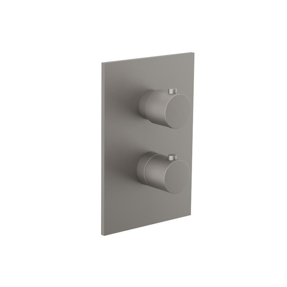 Flusso 100.4420 3/4 " Thermostatic Valve & Trim - With 2-Way Diverter - 2 Output