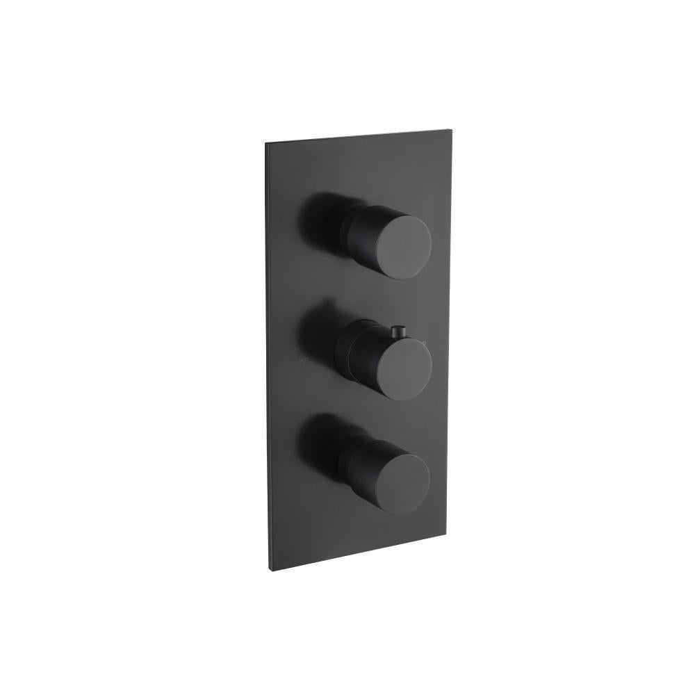 Flusso 100.4401 3/4" Thermostatic Valve and Trim - 2 Outputs