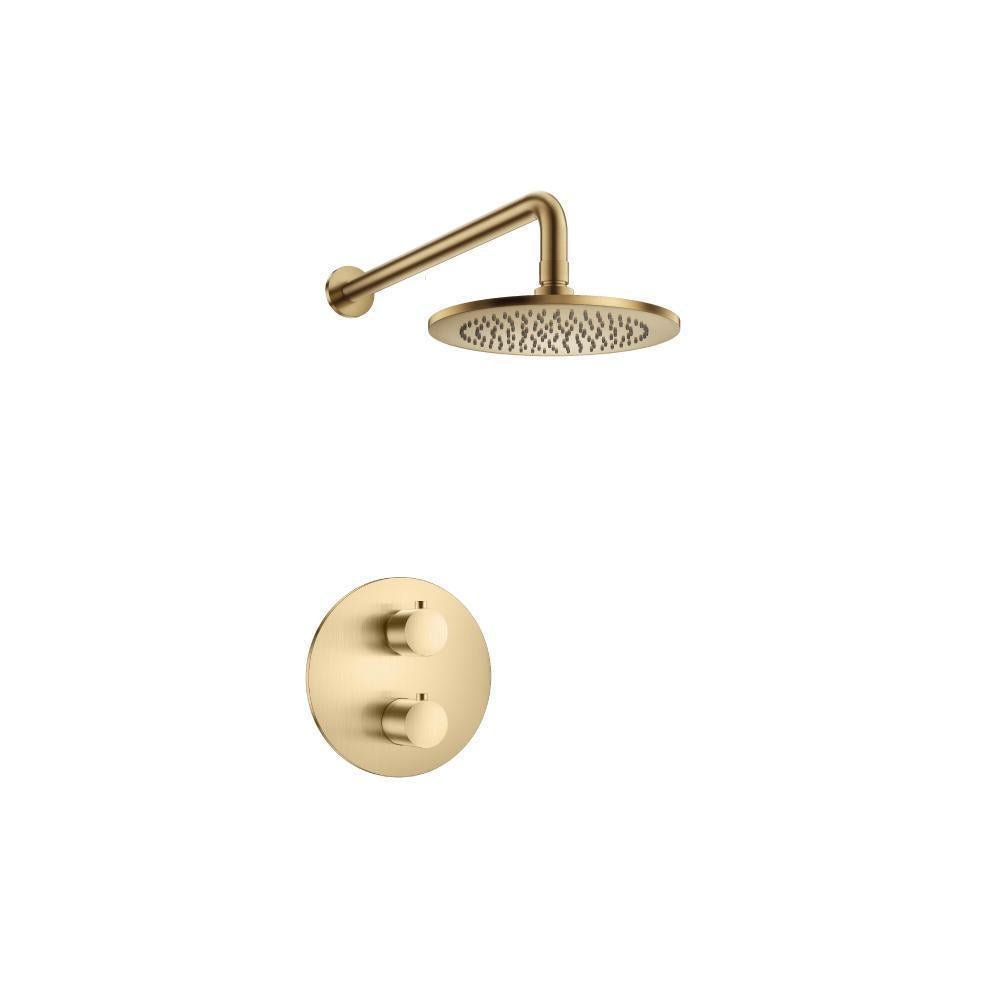 Flusso 100.7010 Single Output Shower Set With Shower Head And Arm