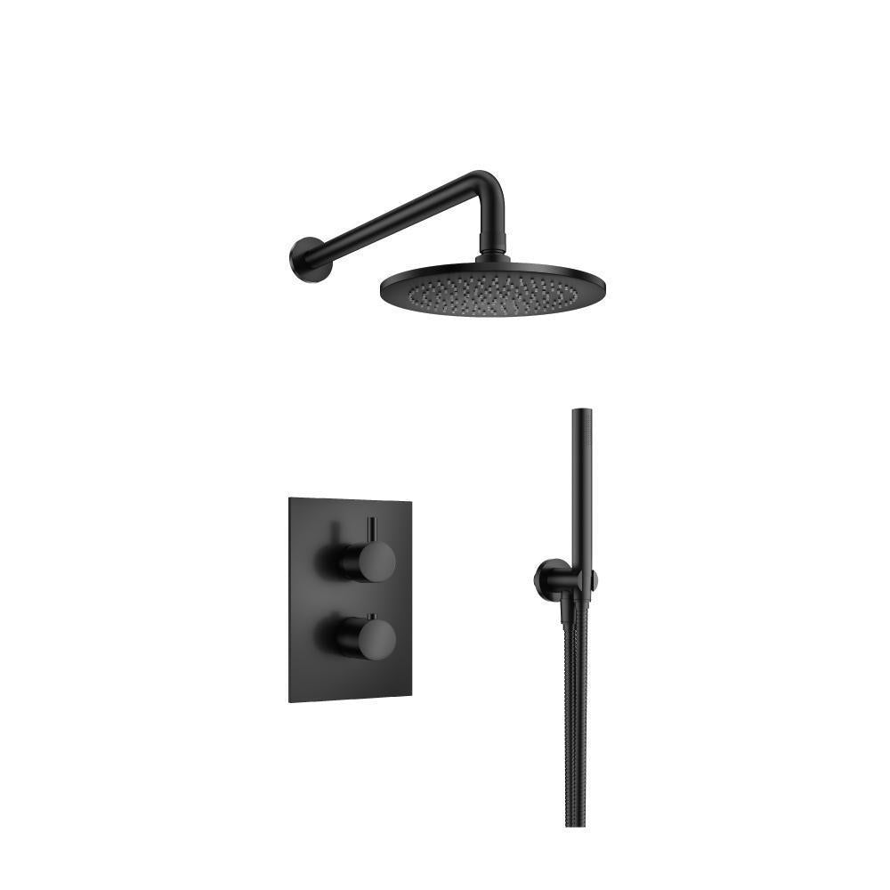Flusso 100.7050 Two Output Shower Set With Shower Head And Hand Held