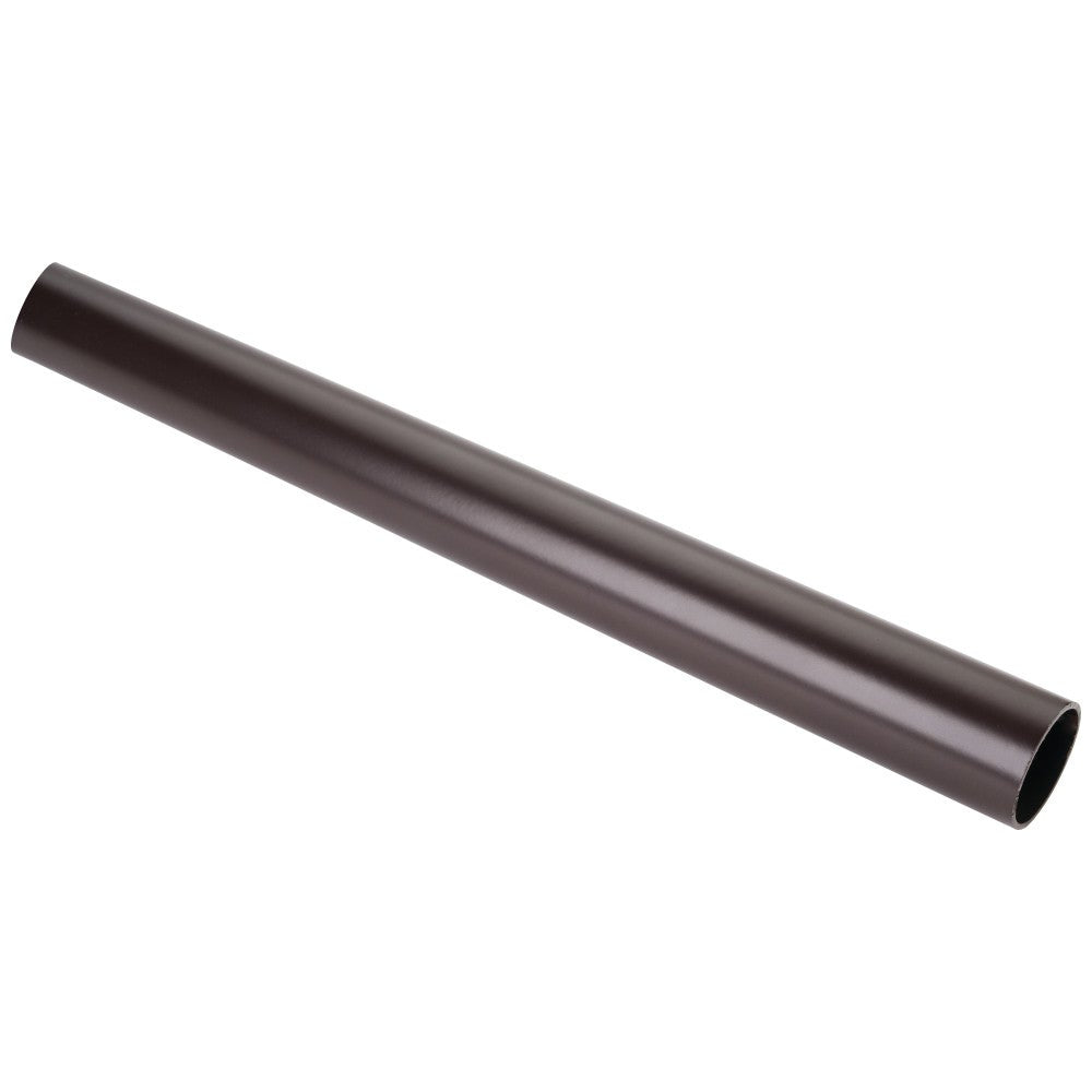 Hardware Resources 1"x8' Round Aluminum Closet Rod