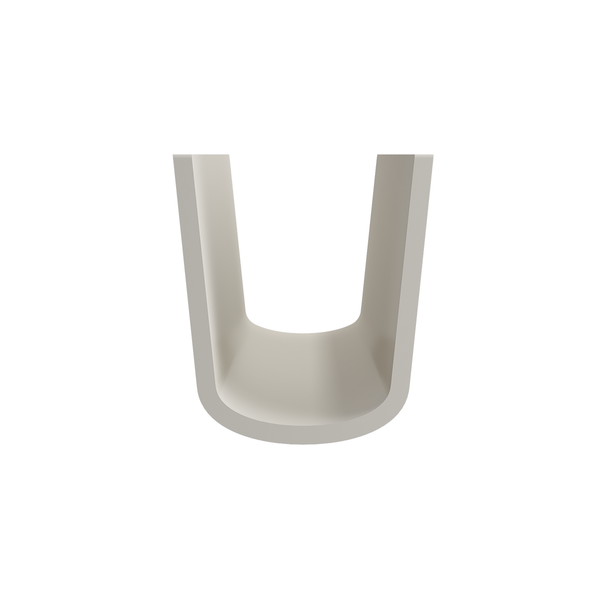 Taormina Pedestal Base Fireclay 27.25 in. 1002