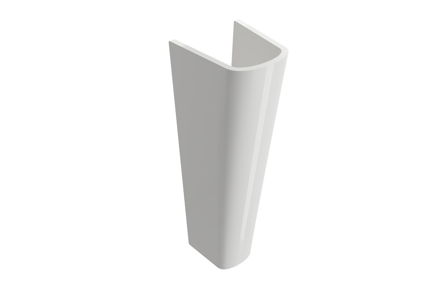 Taormina Pedestal Base Fireclay 27.25 in. 1002