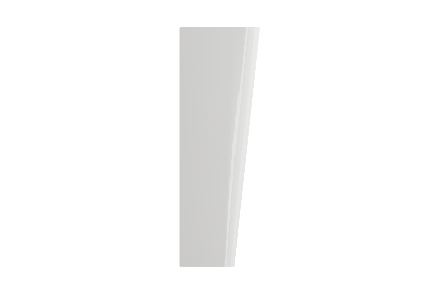 Taormina Pedestal Base Fireclay 27.25 in. 1002