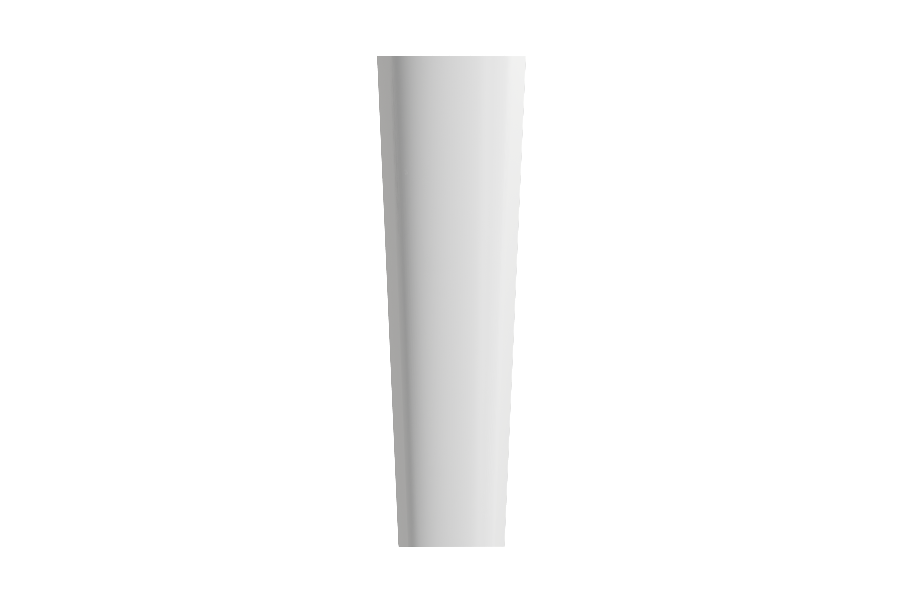 Taormina Pedestal Base Fireclay 27.25 in. 1002