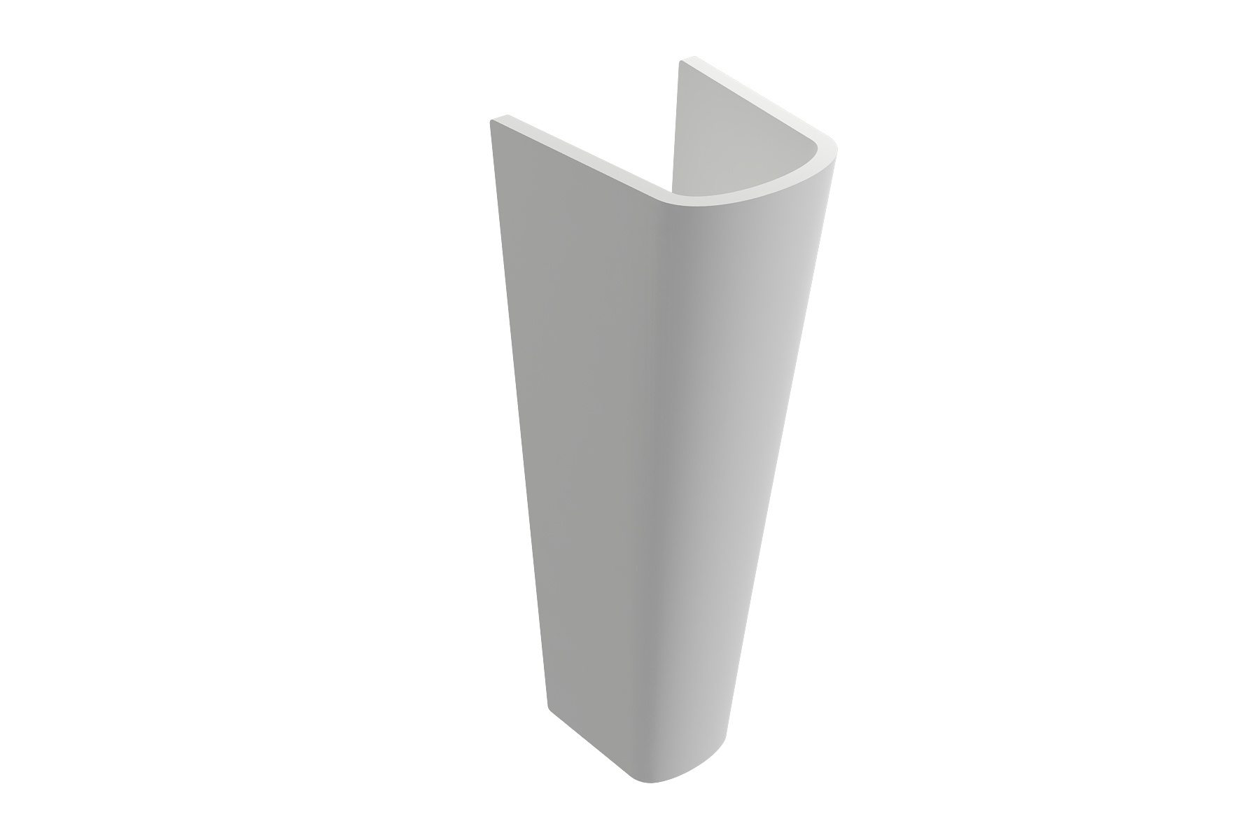 Taormina Pedestal Base Fireclay 27.25 in. 1002