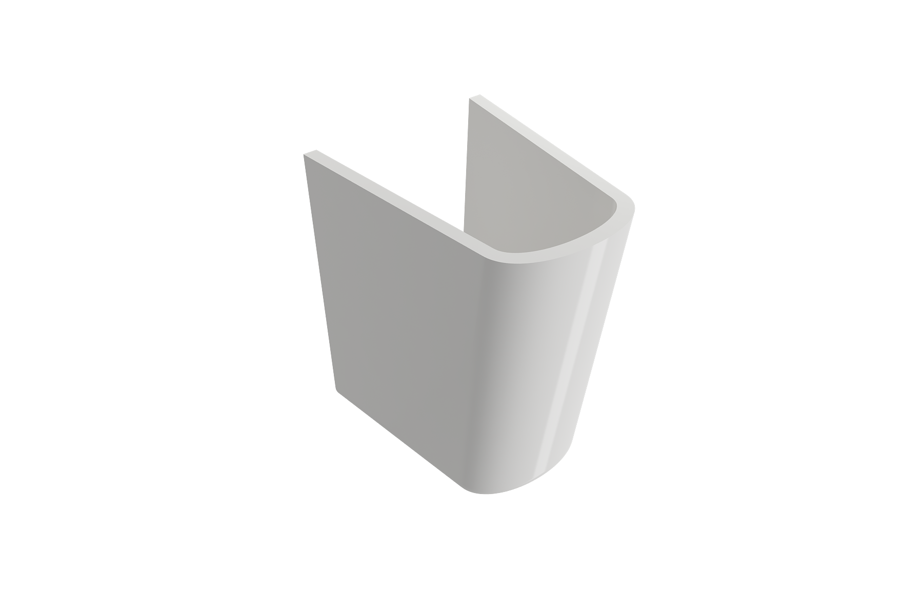 Taormina Trap Cover Fireclay 27.25 in. 1003