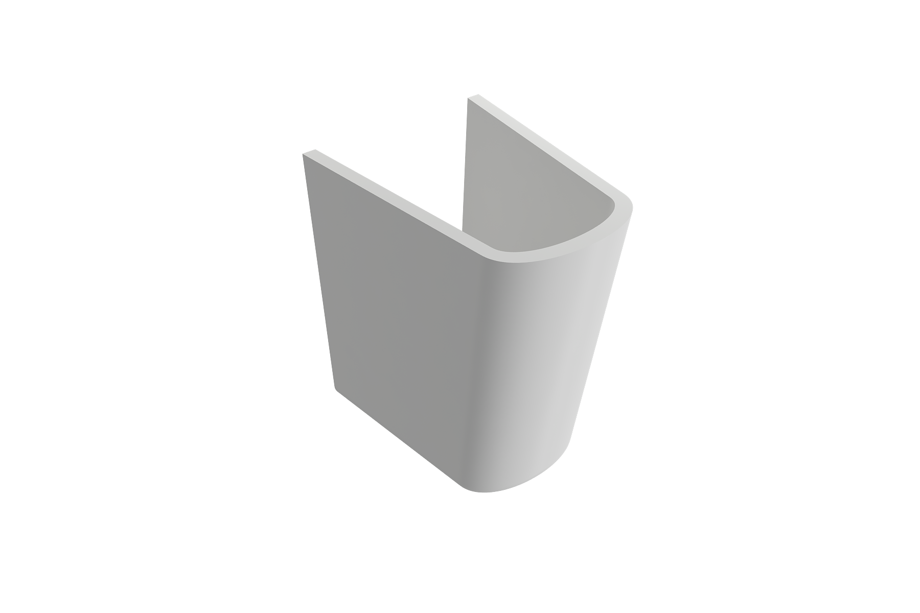 Taormina Trap Cover Fireclay 27.25 in. 1003