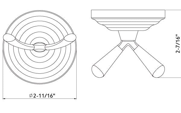 Robe Hook - 1003 02