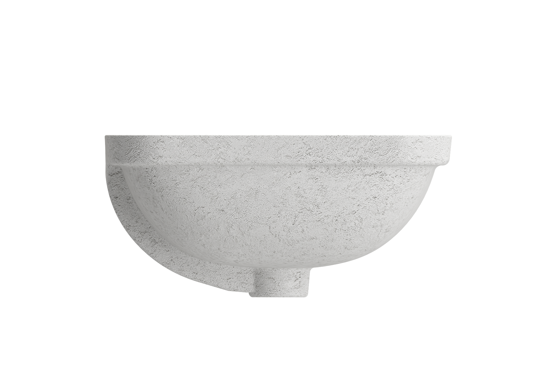 Scala Undermount Sink Fireclay 21.75 in. with Overflow 1006