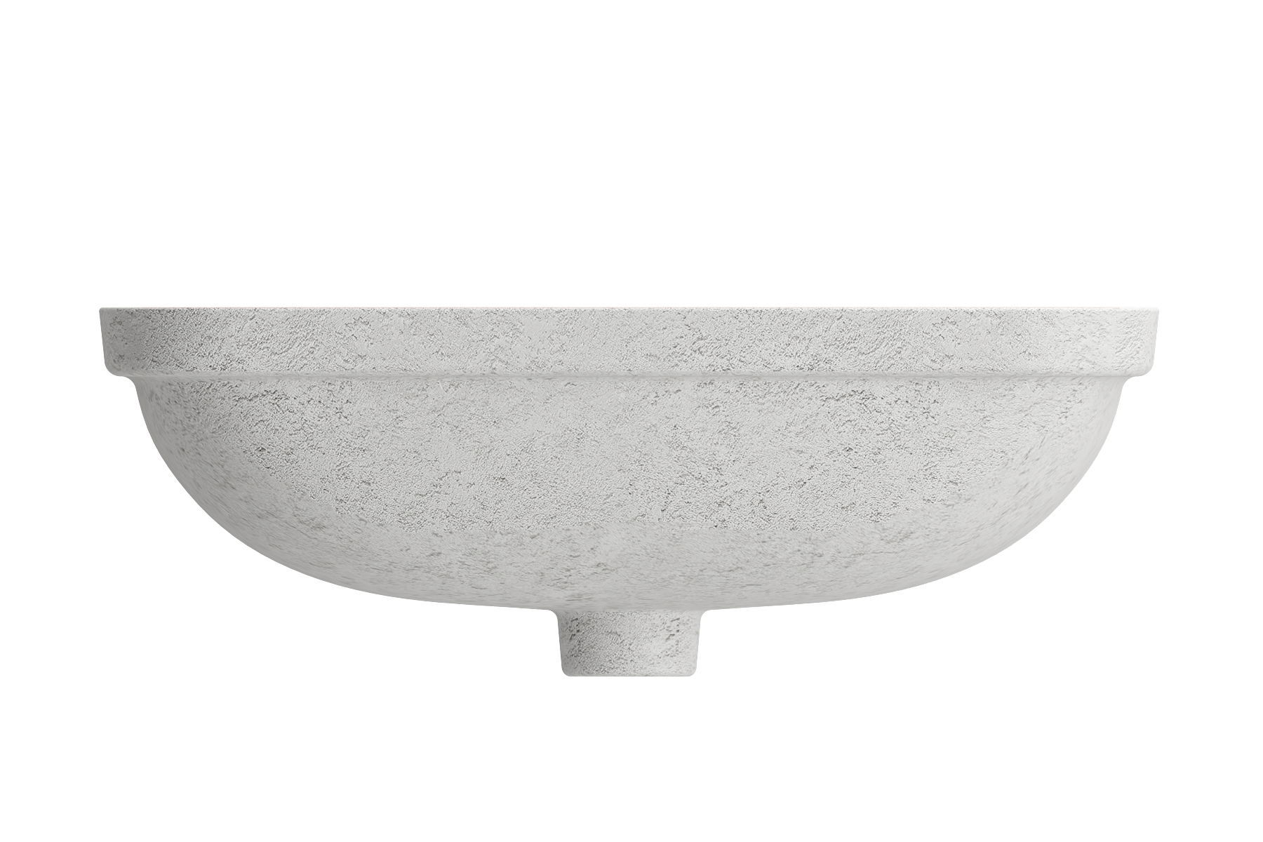 Scala Undermount Sink Fireclay 21.75 in. with Overflow 1006