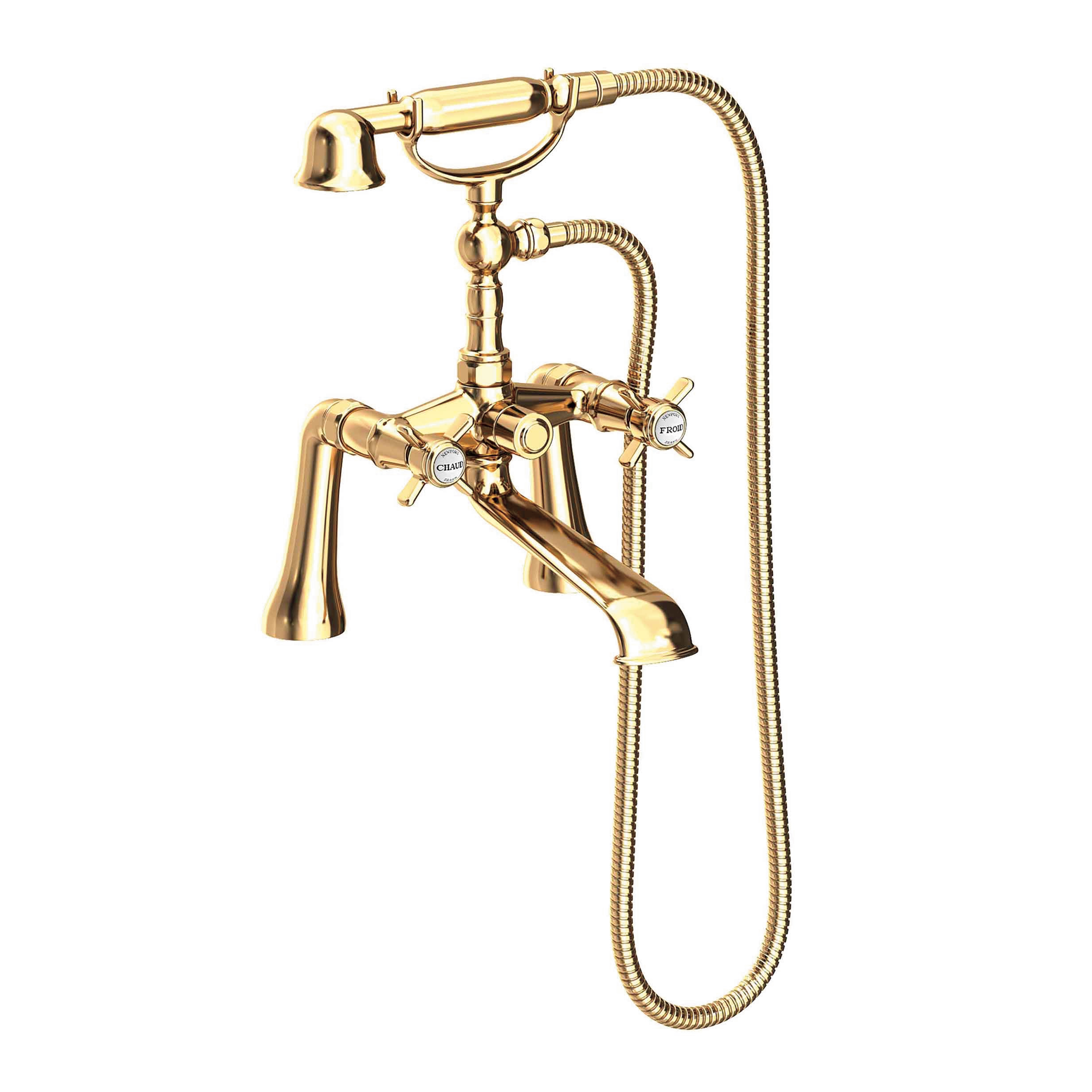 Newport Brass Fairfield Exposed Tub & Hand Shower Set - Deck Mount