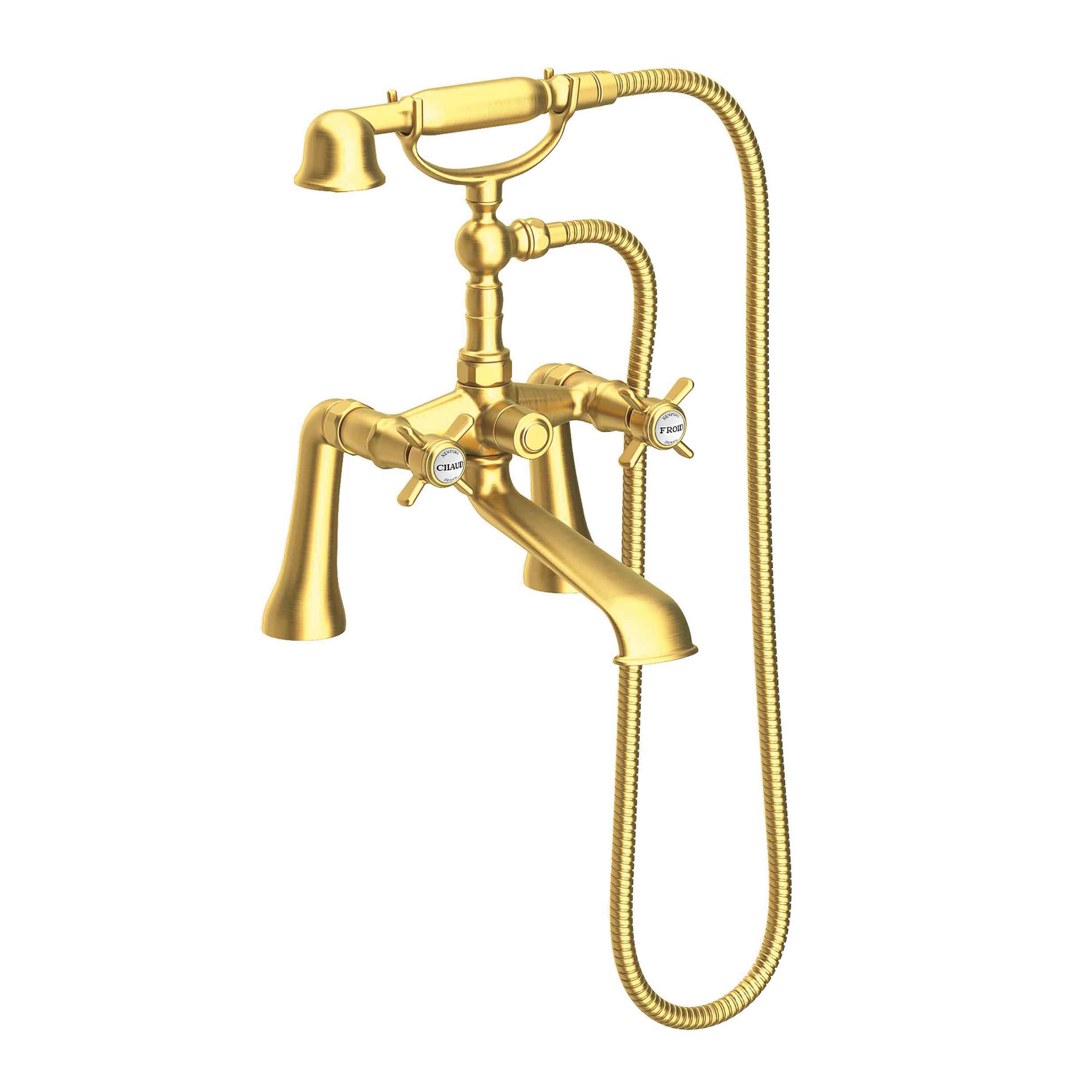 Newport Brass Fairfield Exposed Tub & Hand Shower Set - Deck Mount
