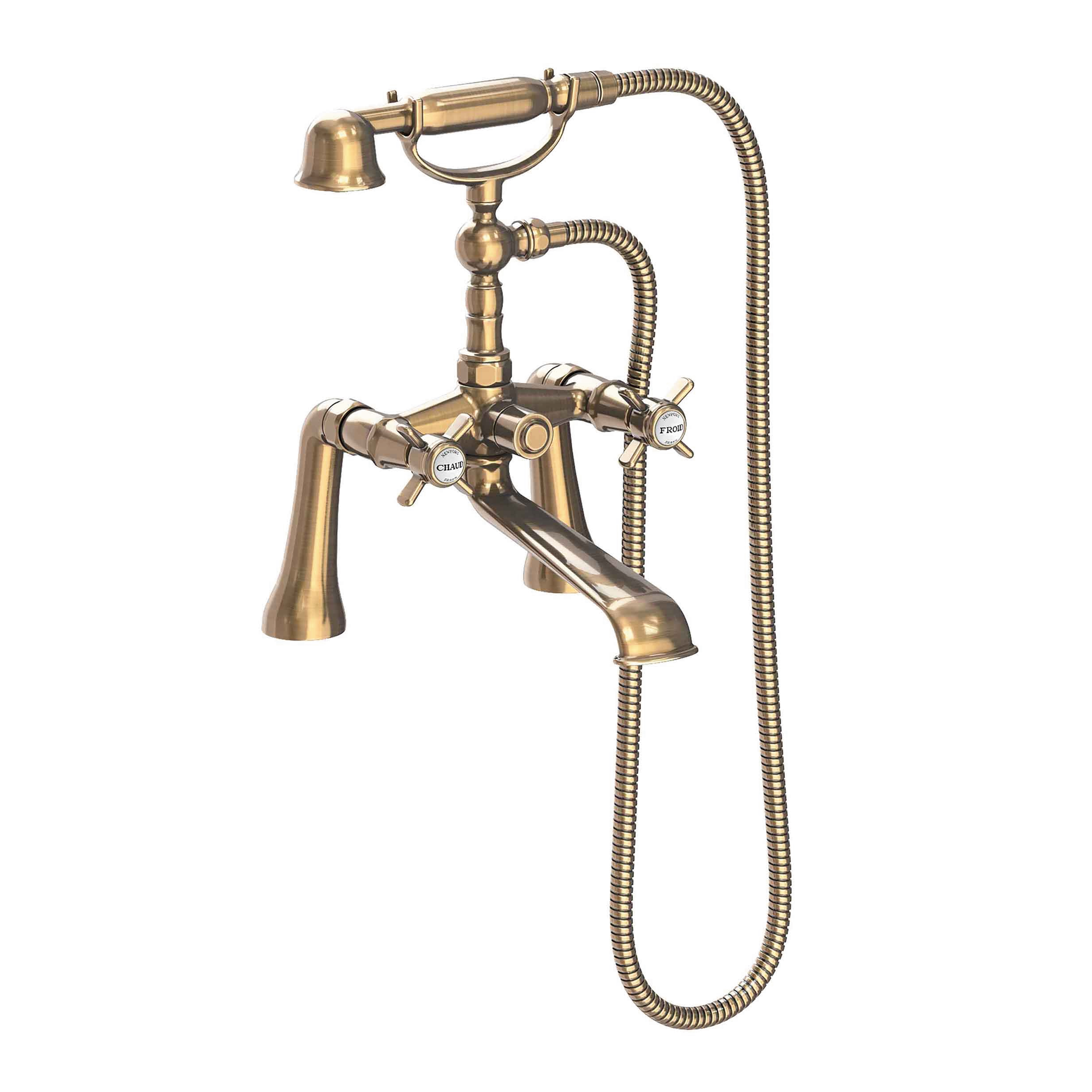 Newport Brass Fairfield Exposed Tub & Hand Shower Set - Deck Mount