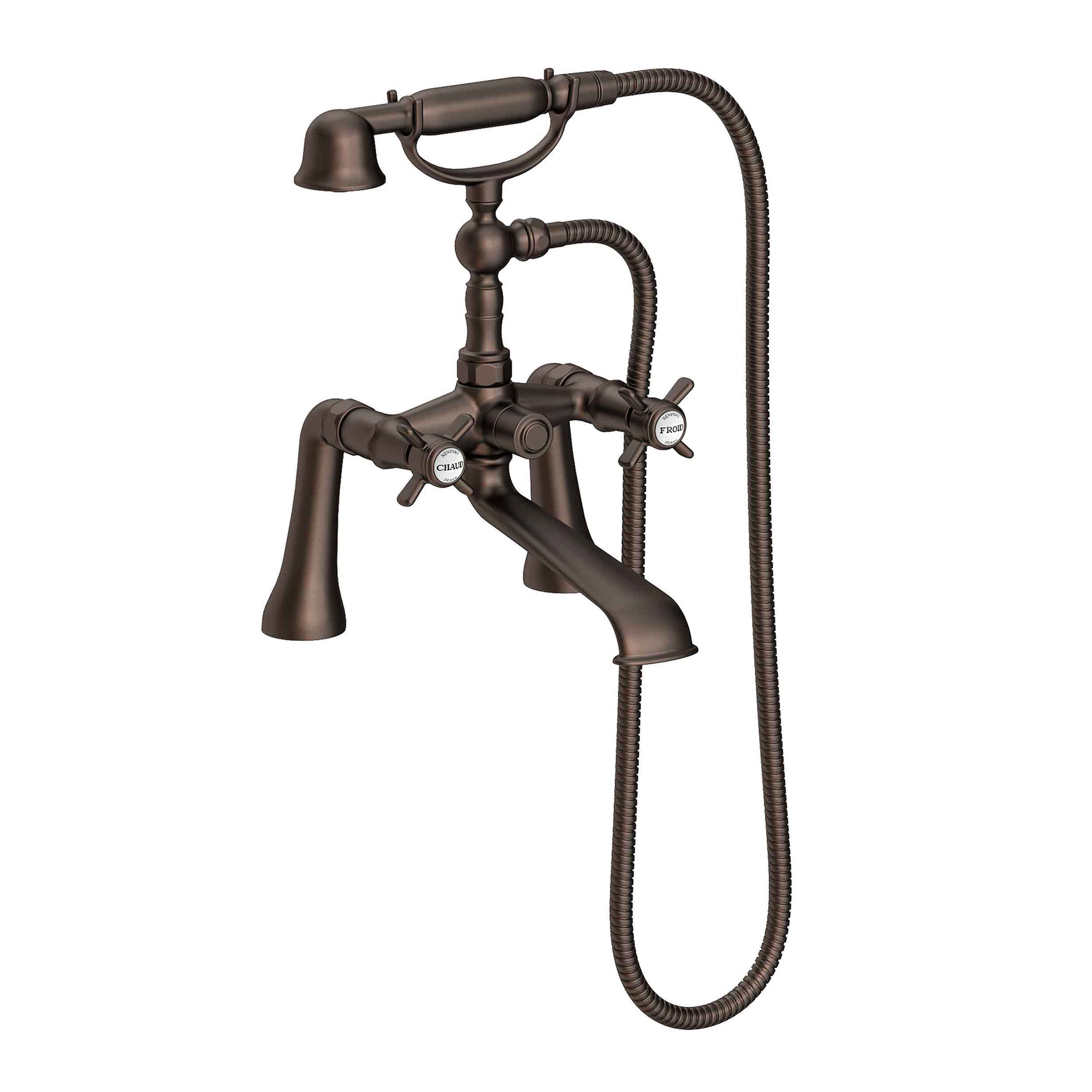 Newport Brass Fairfield Exposed Tub & Hand Shower Set - Deck Mount