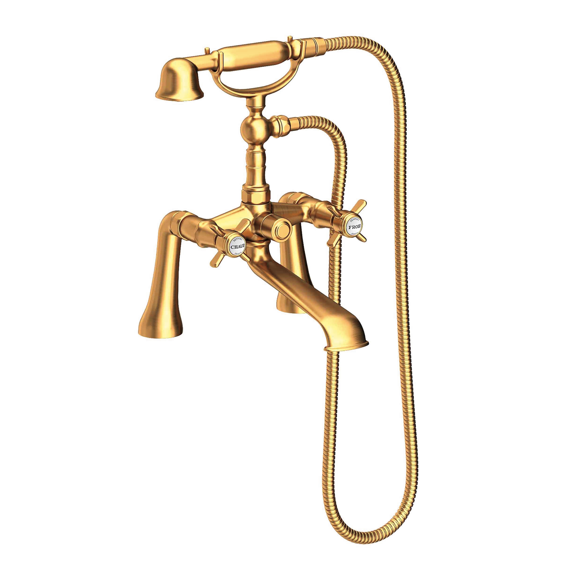 Newport Brass Fairfield Exposed Tub & Hand Shower Set - Deck Mount